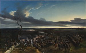 Batalla de Monmirail en Francia, 11 de febrero de 1814